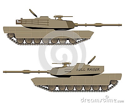 Vector Tank Vector Illustration