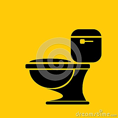 Vector Toilet symbol. toilet sign Vector Illustration