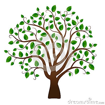 Vector tree Vector Illustration