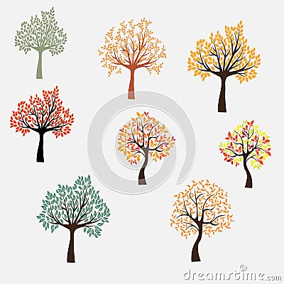 Vector Tree Vector Illustration