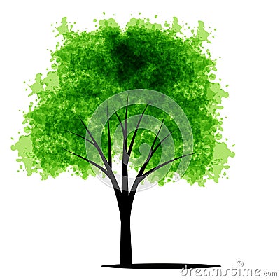 Vector tree Vector Illustration