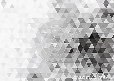 Vector Triangular Pattern Background Design Vector Illustration