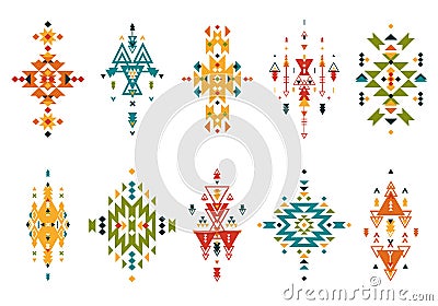 Vector Tribal elements Vector Illustration