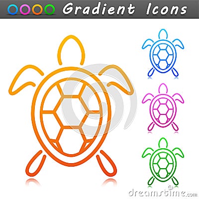 Vector turtle symbol icon design Vector Illustration