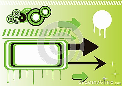 Vector urban grunge design Vector Illustration