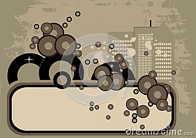 Vector urban grunge design Vector Illustration