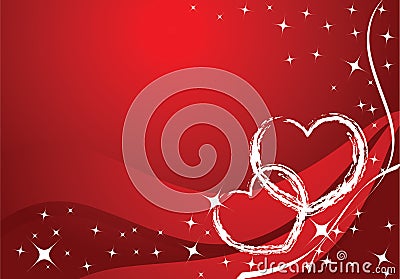 Vector valentine card Vector Illustration