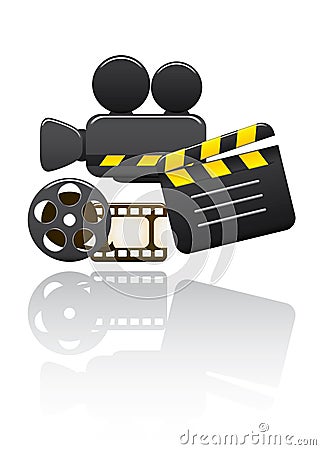 Vector Video Set Vector Illustration