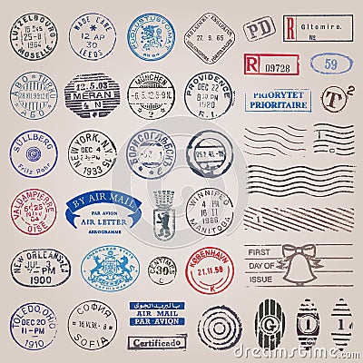 postage stamps free stock