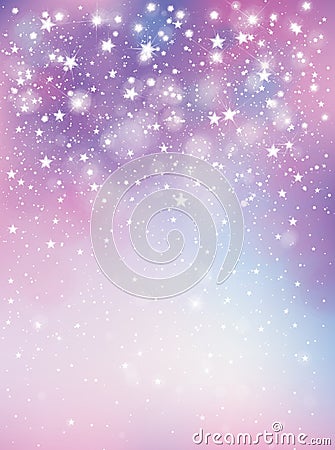 Vector violet, sparkling background. Vector Illustration