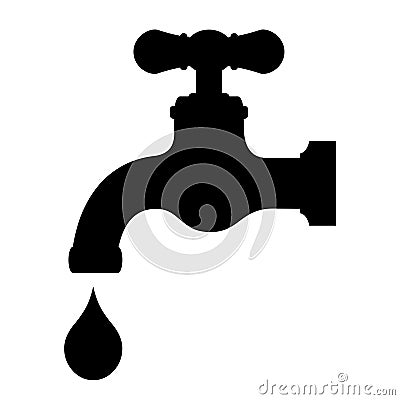 Vector water tap Vector Illustration