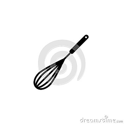 Vector whisk icon mixer. Kitchen beater cooking whisk bakery food blender Vector Illustration