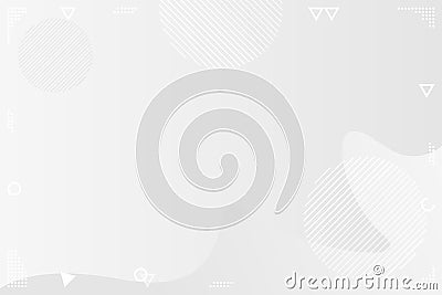 Dompbackground: White Background Modern Fluid Hill Vector Illustration