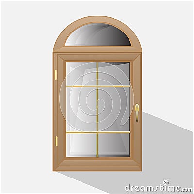 Vector Windows Plastic Glossy Vector Illustration