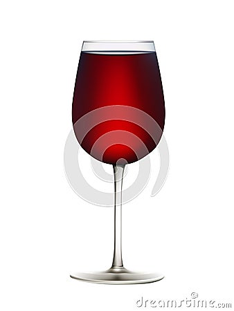 Vector wine illustration Vector Illustration