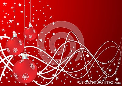 Vector xmas background Vector Illustration