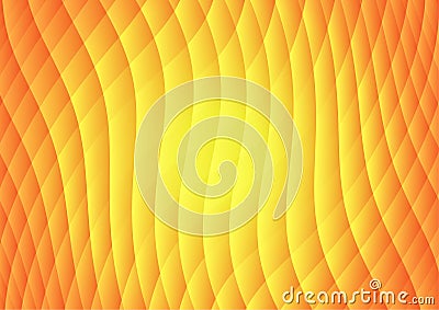 Vector : Yellow and orange diamon squares background Vector Illustration