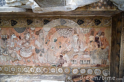 Veerabhadra temple Lepakshi India Stock Photo