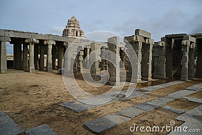 Veerabhadra temple Lepakshi India Stock Photo