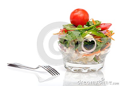 Veg salad Stock Photo