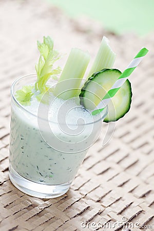 Vegetable coctail Stock Photo