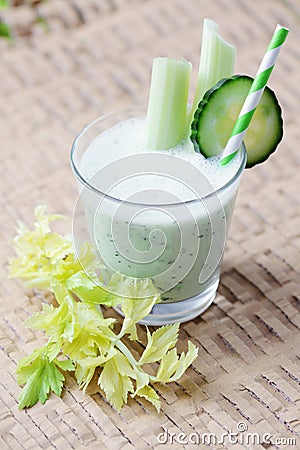 Vegetable coctail Stock Photo