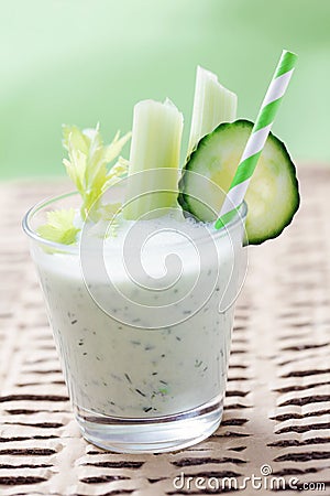 Vegetable coctail Stock Photo
