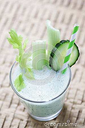 Vegetable coctail Stock Photo