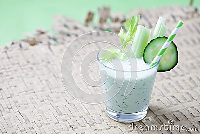 Vegetable coctail Stock Photo