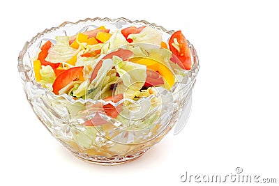 Vegetable salad. Stock Photo