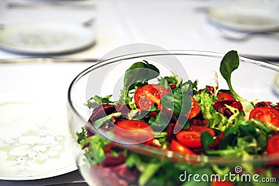 Vegetable salat Stock Photo