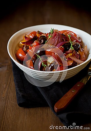 Vegetable stew Stock Photo