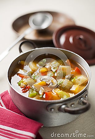 Vegetable stew Stock Photo