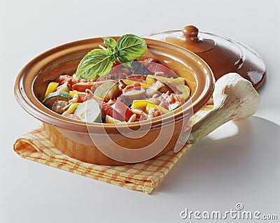 Vegetable Stew Stock Photo