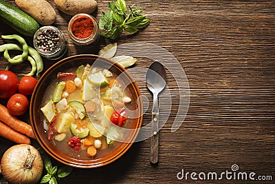 Vegetable stew Stock Photo