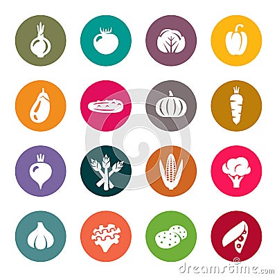 Vegetables Vector Illustration