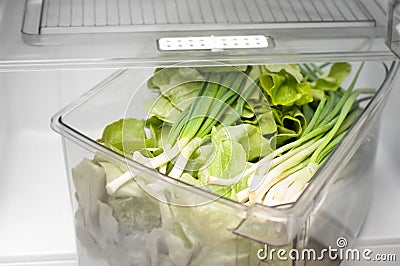 Vegetables shelve Stock Photo