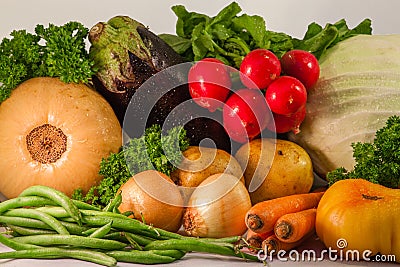 Vegetables still life Stock Photo