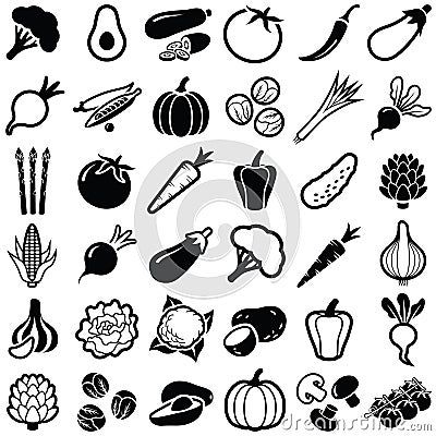 Vegetable vector illustration Vector Illustration