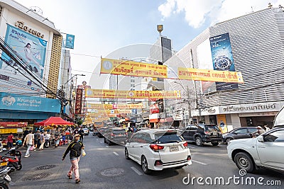 Vegetarian Festival (J Festival) In Thailand at Yaowarat Bangkok China town 14 October 2023. Bangkok, THAILAND Editorial Stock Photo