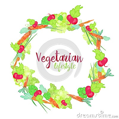 Vegetarian lifestyle Stock Photo