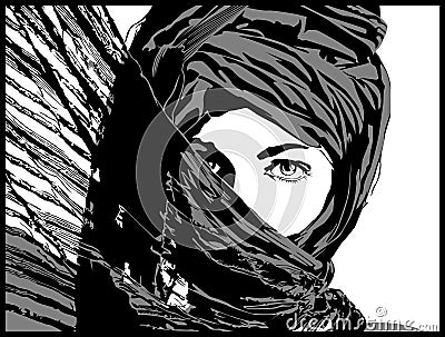 Veil Vector Illustration