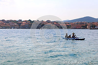 Vela Luka, Croatia Editorial Stock Photo