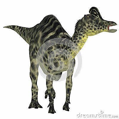 Velafrons Hadrosaur Dinosaur Stock Photo