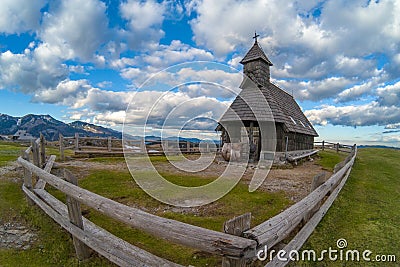 Velika planina Stock Photo