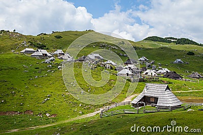 Velika Planina, Slovenia Stock Photo