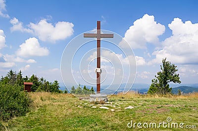 Velka raca Wielka Racza , Beskid mountains, Slvoakia / Poland Stock Photo