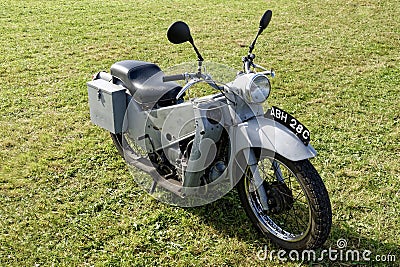 1965 Velocette Mk III LE Motorcycle Editorial Stock Photo