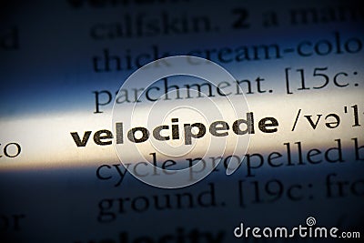 Velocipede Stock Photo