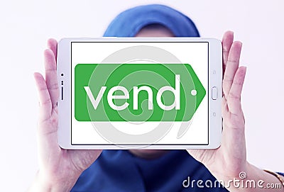 Vend software company logo Editorial Stock Photo